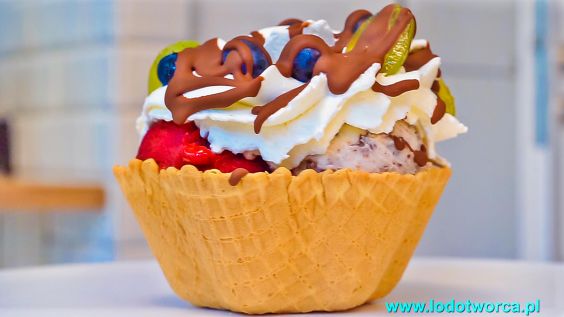 lody w lodziarni w Rzeszowie